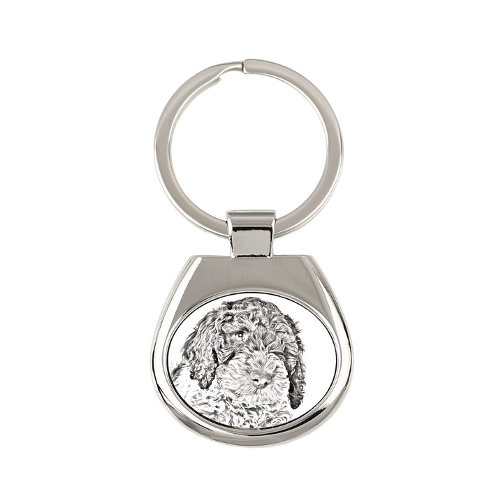 Romagna vízi kutya kutyafotós kulcstartó Art-Dog