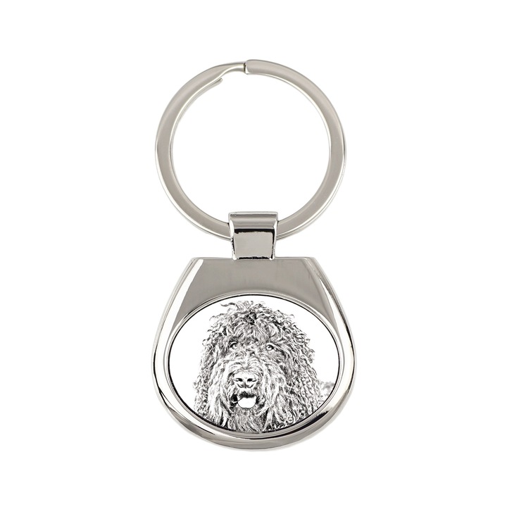 Barbet kutyafotós kulcstartó Art-Dog