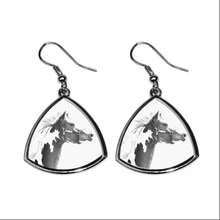 Cercei dama, Art-Dog, metal, argintiu