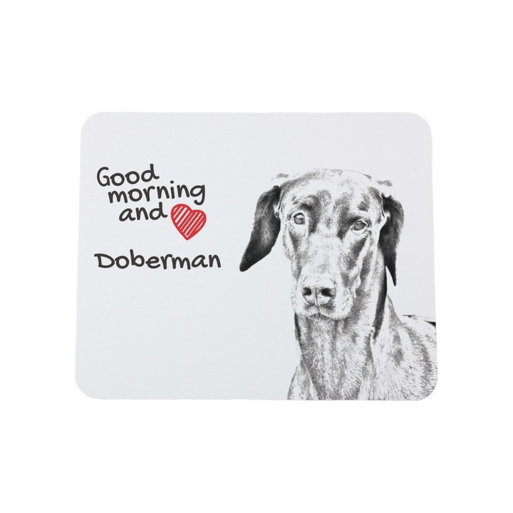 Mouse pad personalizat cu caini, pisici si cai, Art-Dog, 22x18cm, 3mm