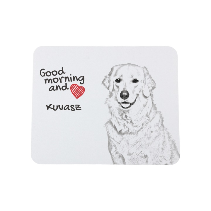 Mouse pad personalizat cu caini, pisici si cai, Art-Dog, 22x18cm, 3mm grosime