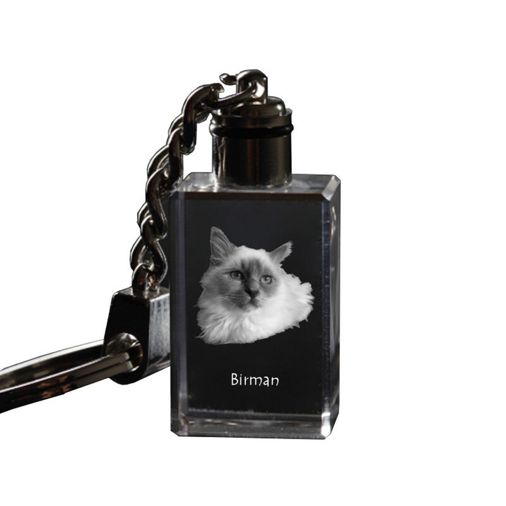 Birman hatoldalú kulcstartó macskával Art-Dog