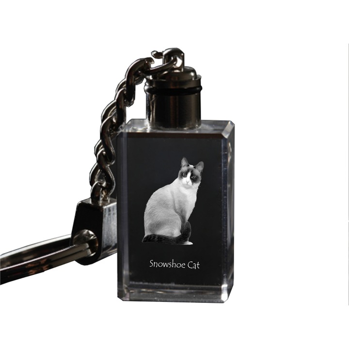 Hócipő hatoldalú kulcstartó macskával Art-Dog