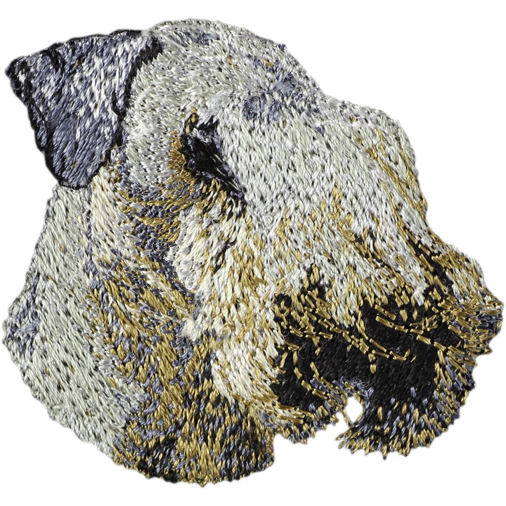Pachet brodat, Art-Dog, Cesky Terrier, 100 rase disponibile, multicolor, dimensiuni variate