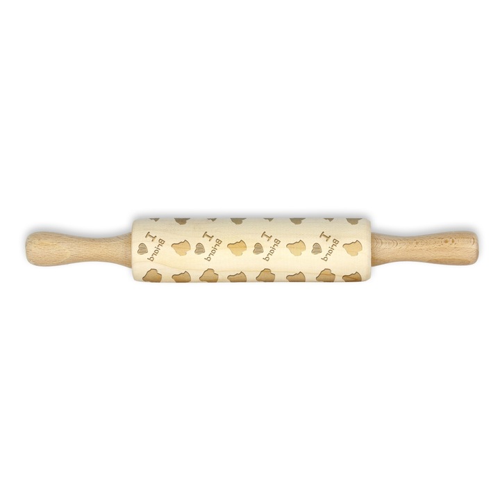 Sucitor Art-Dog, model Briard, lemn, 3.2x12x22cm