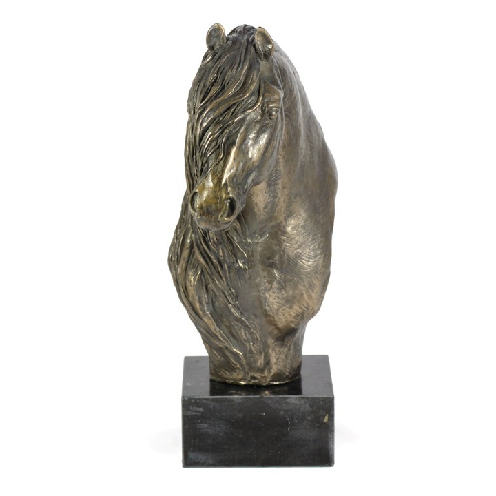 Ló szobrocska, Art-Dog, Kő, Bronz