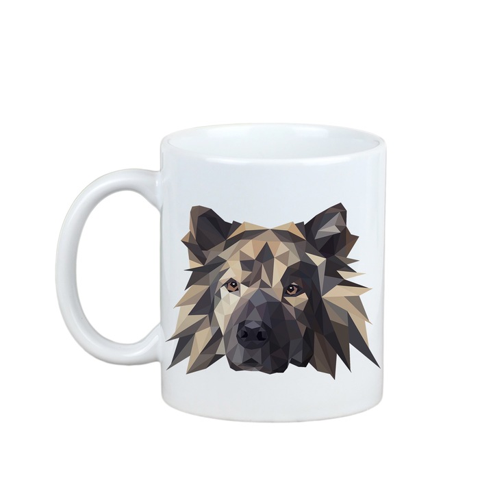 Cana Art-Dog cu motiv caine, ceramica, 300ml