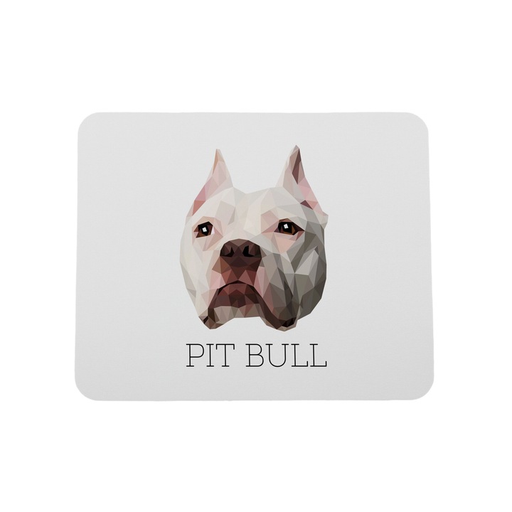 Mouse pad geometric Art-Dog, 23x19cm, design caine