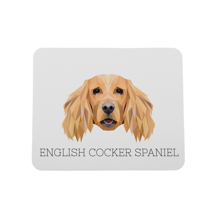 Mousepad Art-Dog, motiv geometric caine, 23x19cm