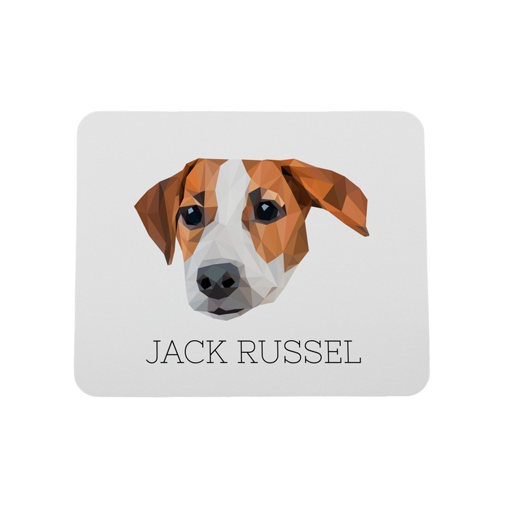 Mousepad Art-Dog, motiv geometric Jack Russell Terrier, 23x19cm