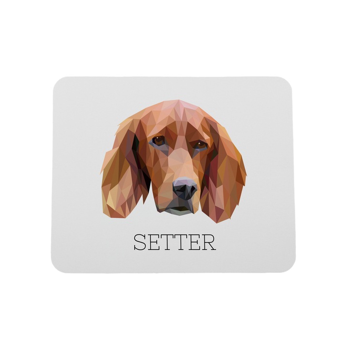 Mousepad Art-Dog, motiv geometric caine, 23x19cm