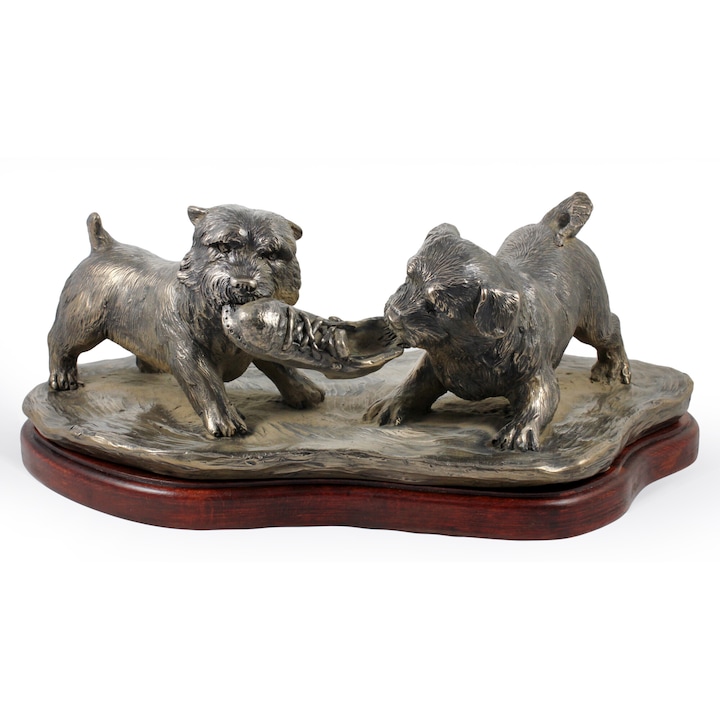 Statueta caine rasa pura, Art-Dog, Bronz