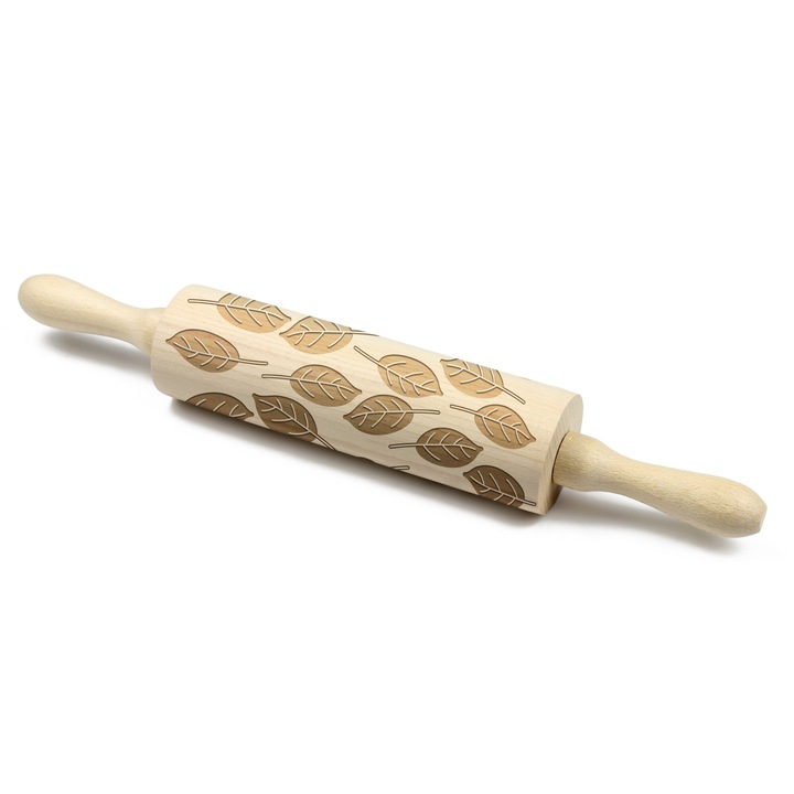 Sucitor gravat Art-Dog, model Frunze, lemn de fag, 40cm