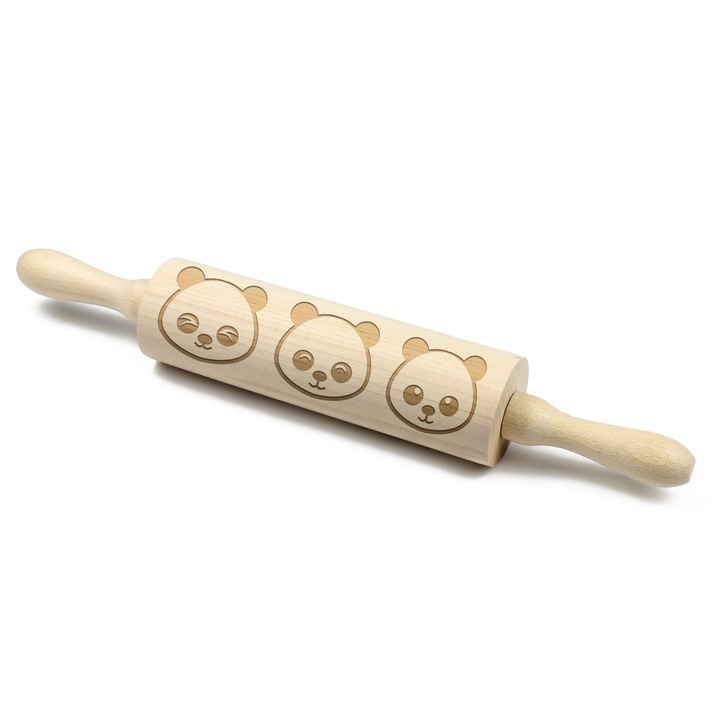 Sucitor gravat Panda, Art-Dog, 40cm, lemn de fag