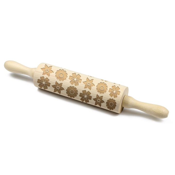 Sucitoare gravata Art-Dog, Flowers 4, lemn de fag, 40cm