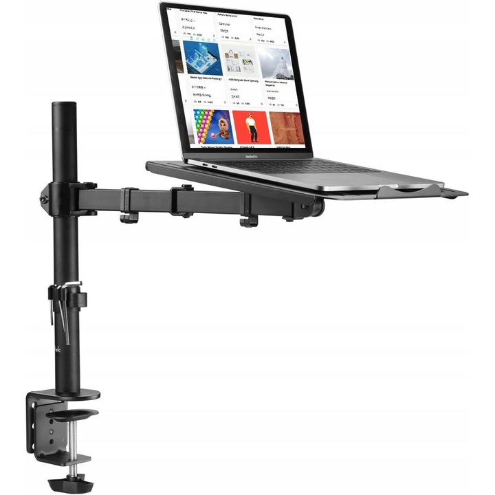 Suport birou laptop si monitor, Luka, MD604, 40 cm, 13-27 inch, max 10 kg