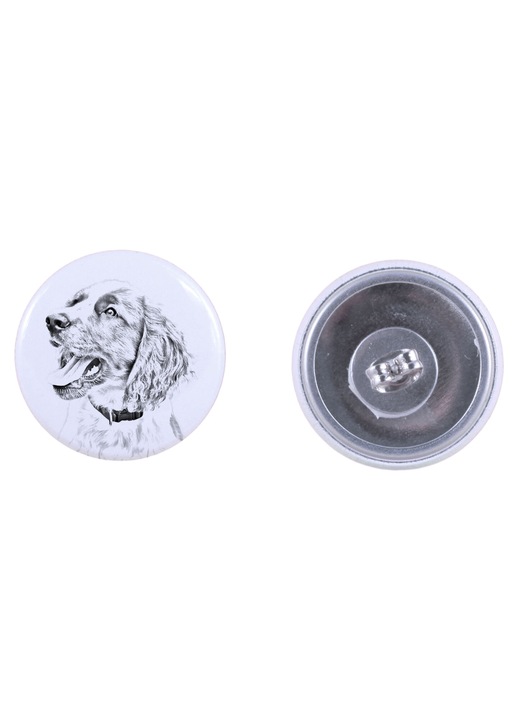 Set insigne Art-Dog, colectie caini rase pure, metal, diametru 2.5cm
