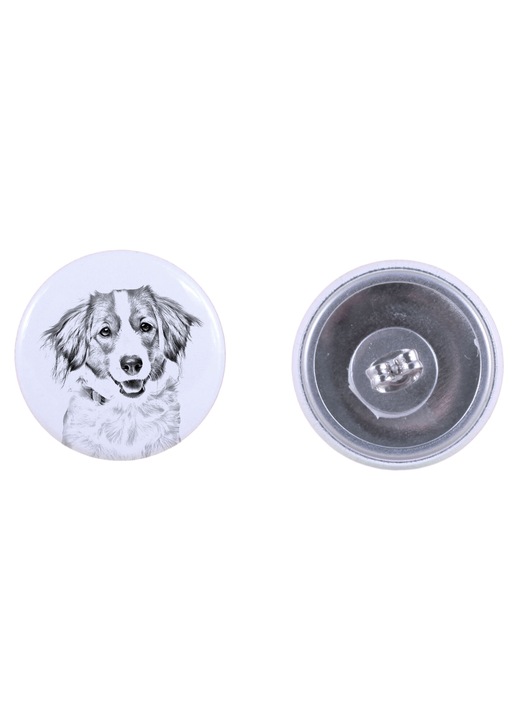 Set insigne Art-Dog, colectie caini de rasa, diametru 2.5cm