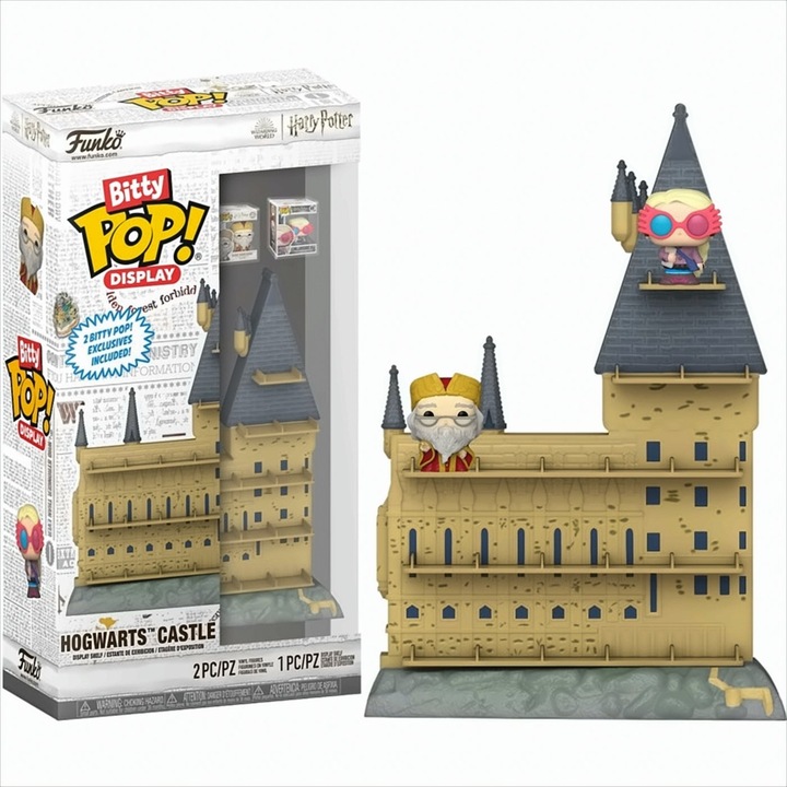 Harry Potter Bitty POP! Vinyl Figura Készlet Roxfort Castle 25 cm