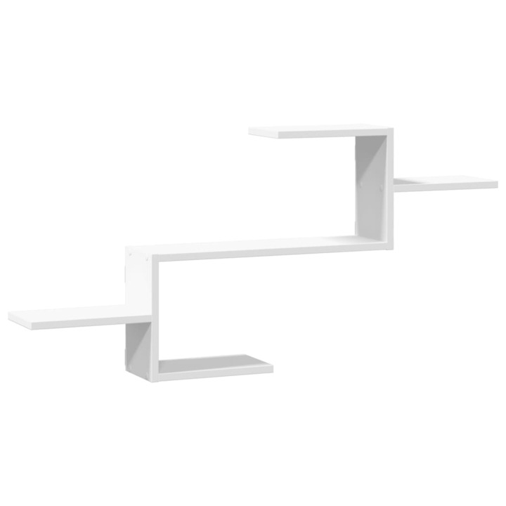 VidaXL fehér forgácslap fali polc 104 x 15 x 49 cm 2.35 kg