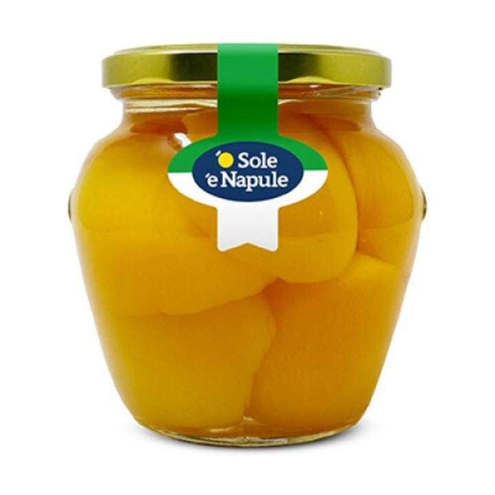 Compot de piersici in sirop - jumatati 560g