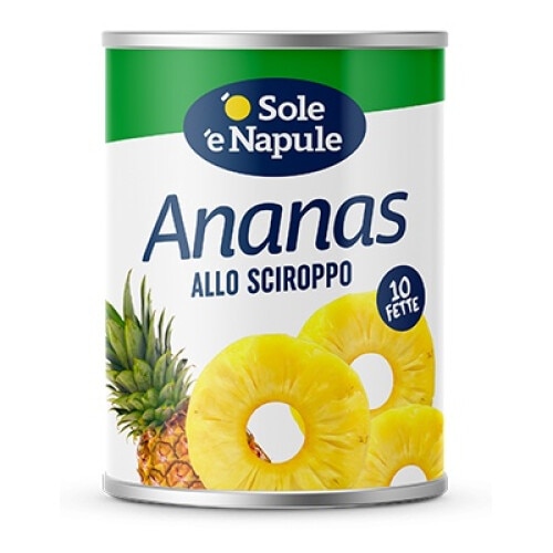 Compot de ananas felii in sirop usor 565g - eMAG.ro