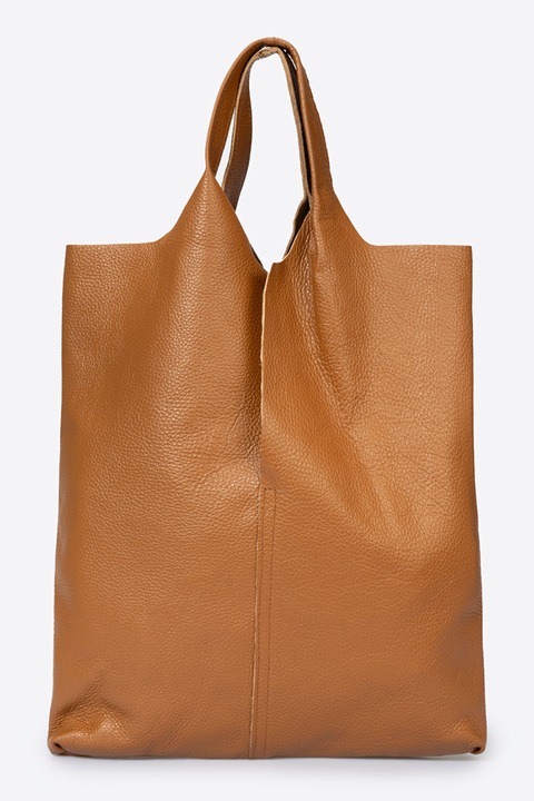 Massimo Castelli, Geanta tote de piele, Maro deschis