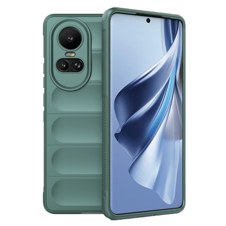 Калъф fixGuard Magic Shield за Oppo Reno10 / Reno10 Pro - Green
