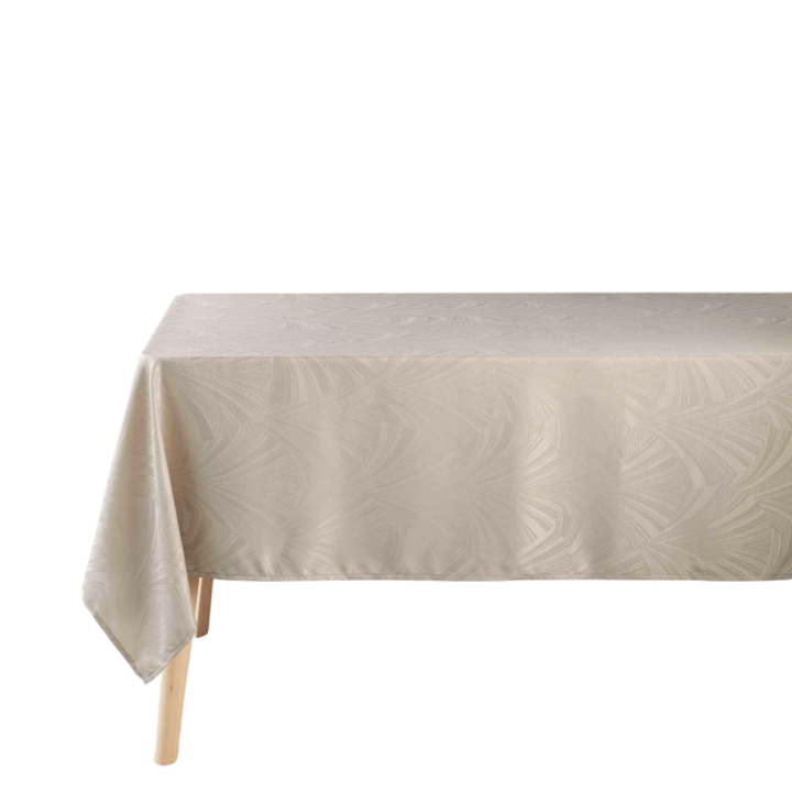 Téglalap alakú, Jacquard LOLLY terítő, 140 x 240 cm - vászon