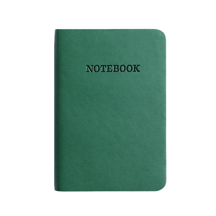 Мини A7 тефтер, QttvbTna, зелен