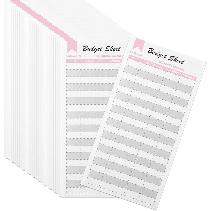 Бюджетни листа, Enforose, комплект 20 броя