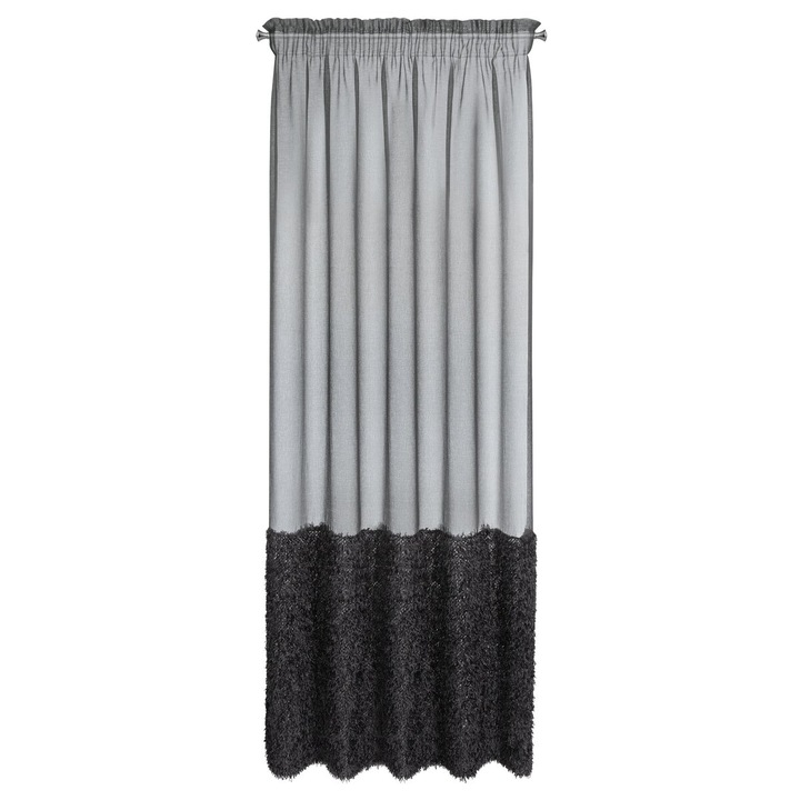 Függöny MARION 1 140 x 270 cm rejansa Eurofirany fekete