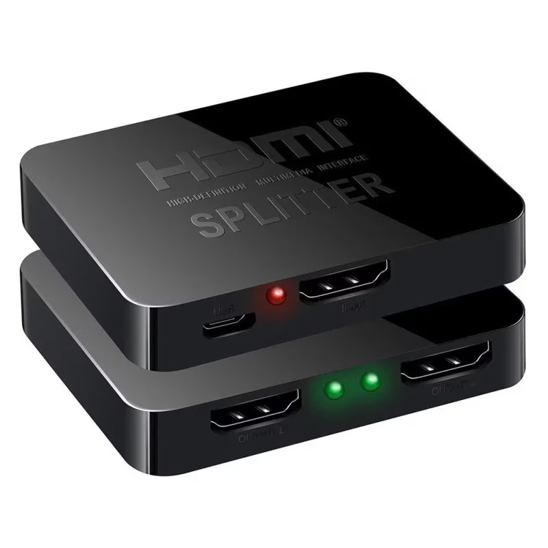 その他 1x2 HDMI2.1 Splitter Splitter HDMI 1x2 4K cu Amplificator GizMondo® 1 In 2 Out HDMI