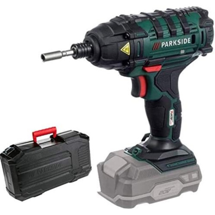 Ударен винтоверт и бормашина Parkside от последно поколение: PDSSA 20-Li B2, 20V, 180Nm, 0-2800 Rpm, без батерия и зарядно устройство