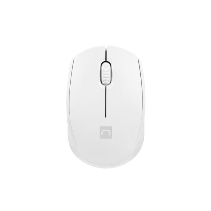 Мишка Natec Mouse Stork Wireless 1600DPI Optical, White NMY-2188