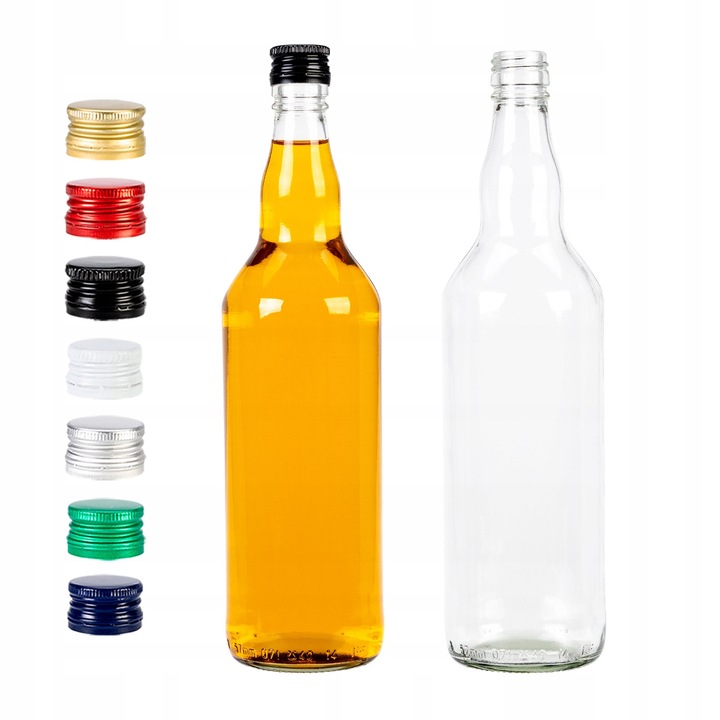Sticla Decorativa, Superbutelki, Clasica, 700 ml, Sticla De Inalta Calitate, Pentru Lichioruri, Bimber, Vodca, Sucuri, Alcool, Inaltime 28 cm, Latime 7.5 cm, Greutate 340 G
