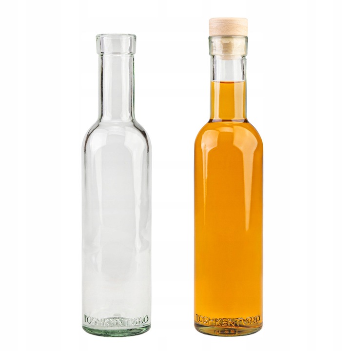 Set Sticla Transparenta Cu Dop, Superbutelki, Sticla, Productie De Inalta Calitate, Usor De Curatat, Durabil, 250 ml, Inchidere Ermetica, 22 x 5.4 cm