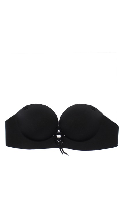 Női melltartó, Buticcochet, 82% nylon 18% spandex, Fekete kupa, Fekete