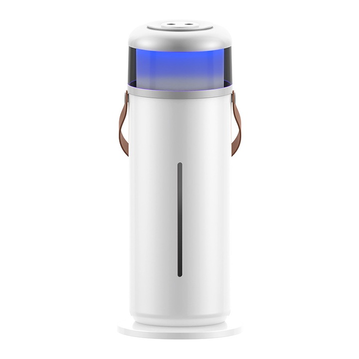 Párásító, UV ultraibolya sugárzás, intelligens szinkronizálás, porlasztási térfogat 300 ml/h, aktív vízkeringtető rendszer, 3,5 literes víztartály, háttérvilágítás, biztonsági védelem, C típusú gyorstöltés, intelligens hang