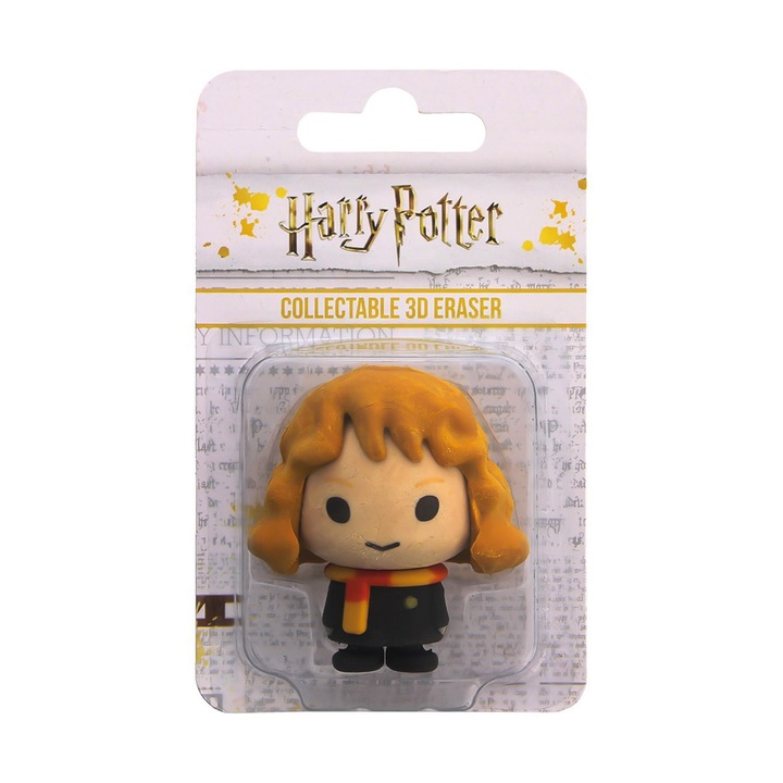 Figurina Harry Potter Hermione 3D, Warner Bros, design complex, set
