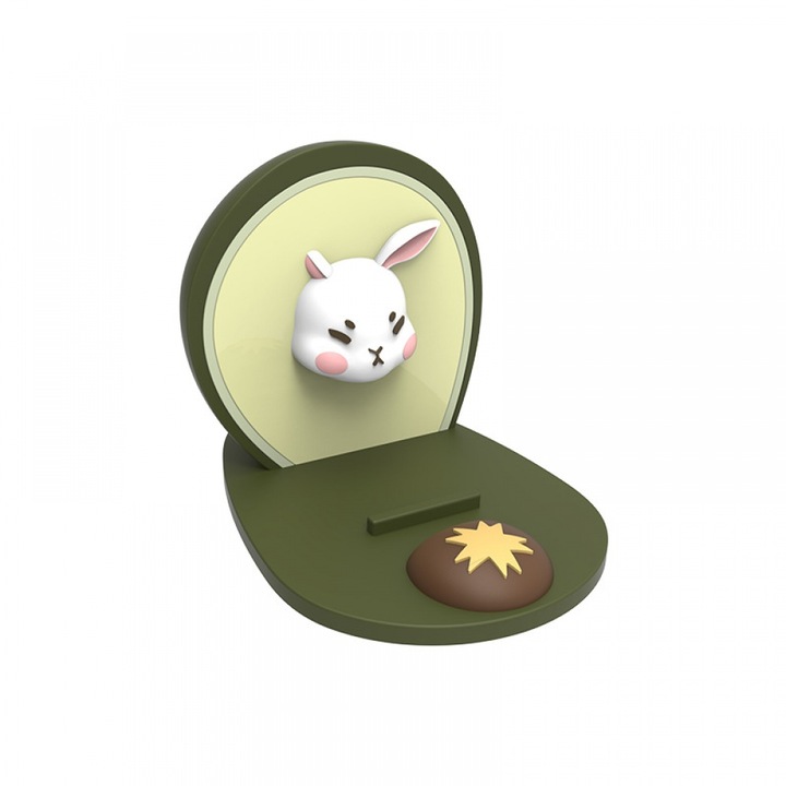 Стойка за телефон ASDIIT, дизайн на анимационни летни плодове и животни, стабилна, за телефони и таблети