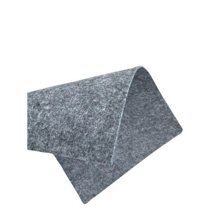 Fetru rigid 2mm 20X30cm, coala A4, gri pestrit