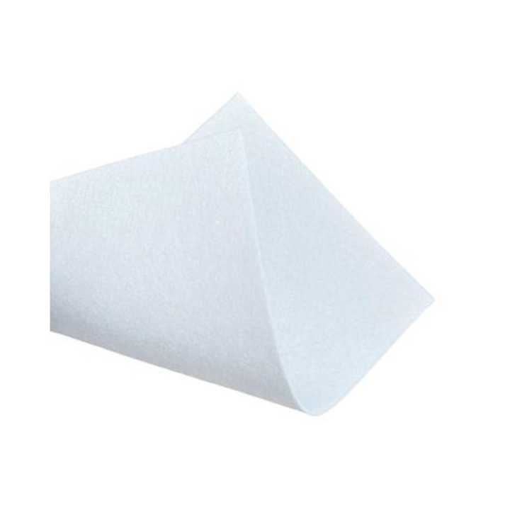 Fetru rigid 2mm 20X30cm, coala A4, alb