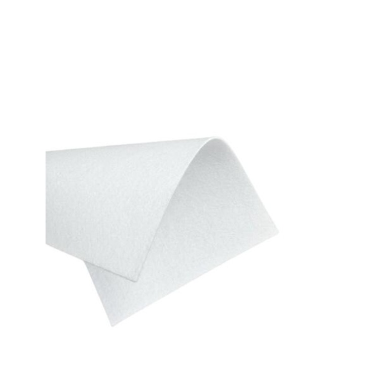 Fetru rigid 2mm 20X30cm, coala A4, alb natural