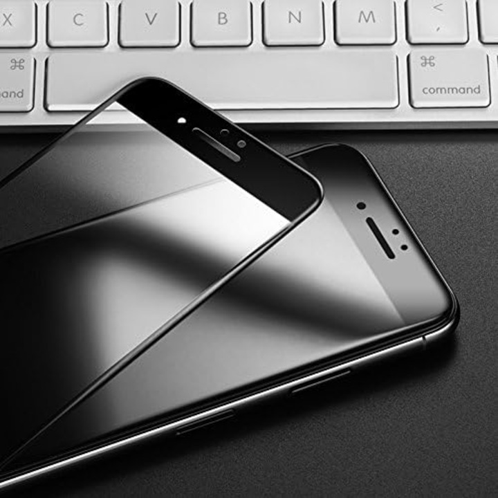 Протектор за поверителност, съвместим с iPhone 12 Pro Max, пълно покритие, 6D