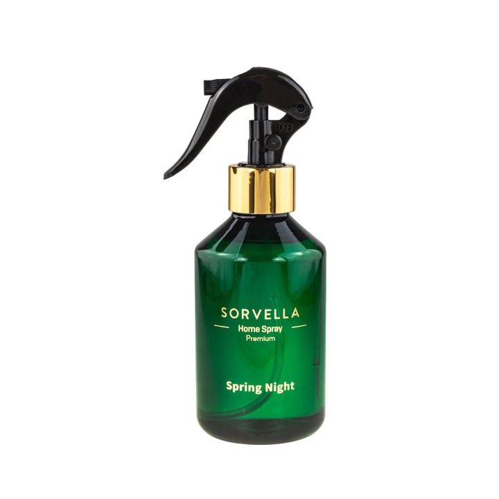 Odorizant Sorvella Spray Odorizant Camera Spring Night, Bergamotă și Lavandă, 250 ml