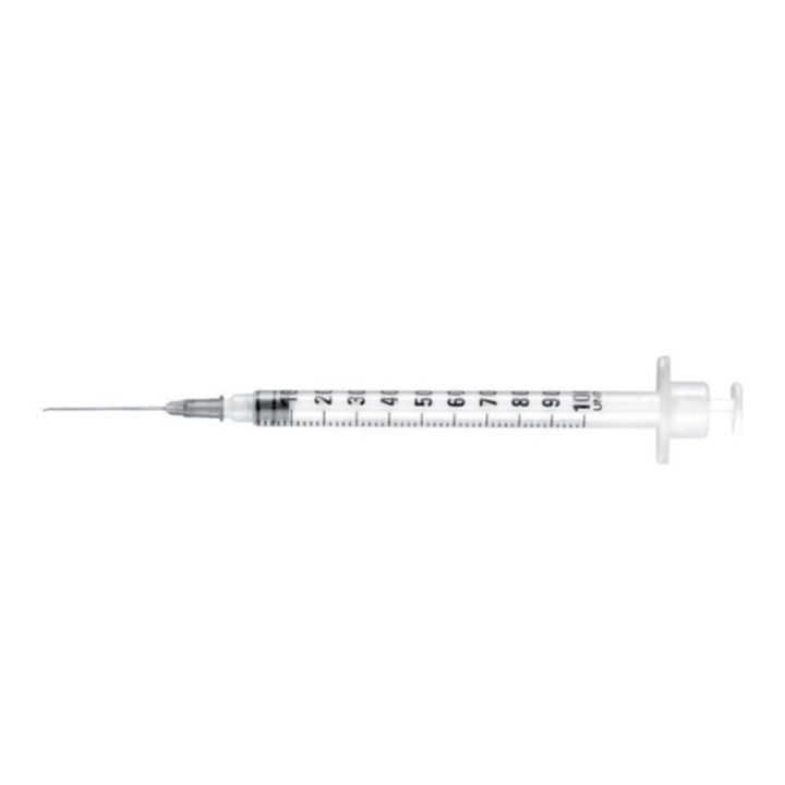 Инсулинова спринцовка Minute 1 ml подвижна игла 27G x 1/2", 0.4 x 13mm - 1 бр.