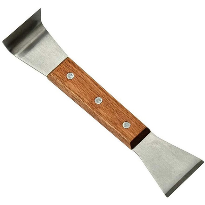 Dalta apicola inox cu maner de lemn 20.5 cm