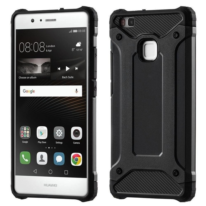 Carcasa de protectie pentru Huawei P9 Lite/ G9 Lite, negru