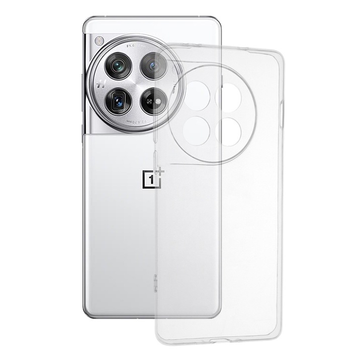 Кейс за OnePlus 12 - Clear Silicone - Прозрачен
